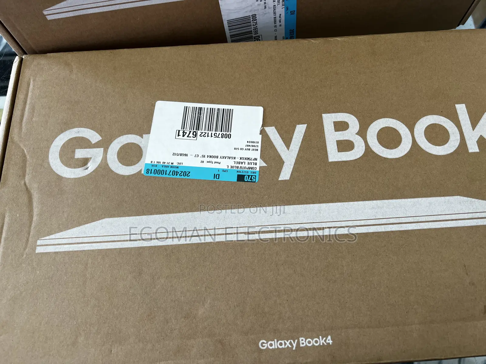 New Laptop Samsung 16GB Intel Core I7 SSD 512GB
