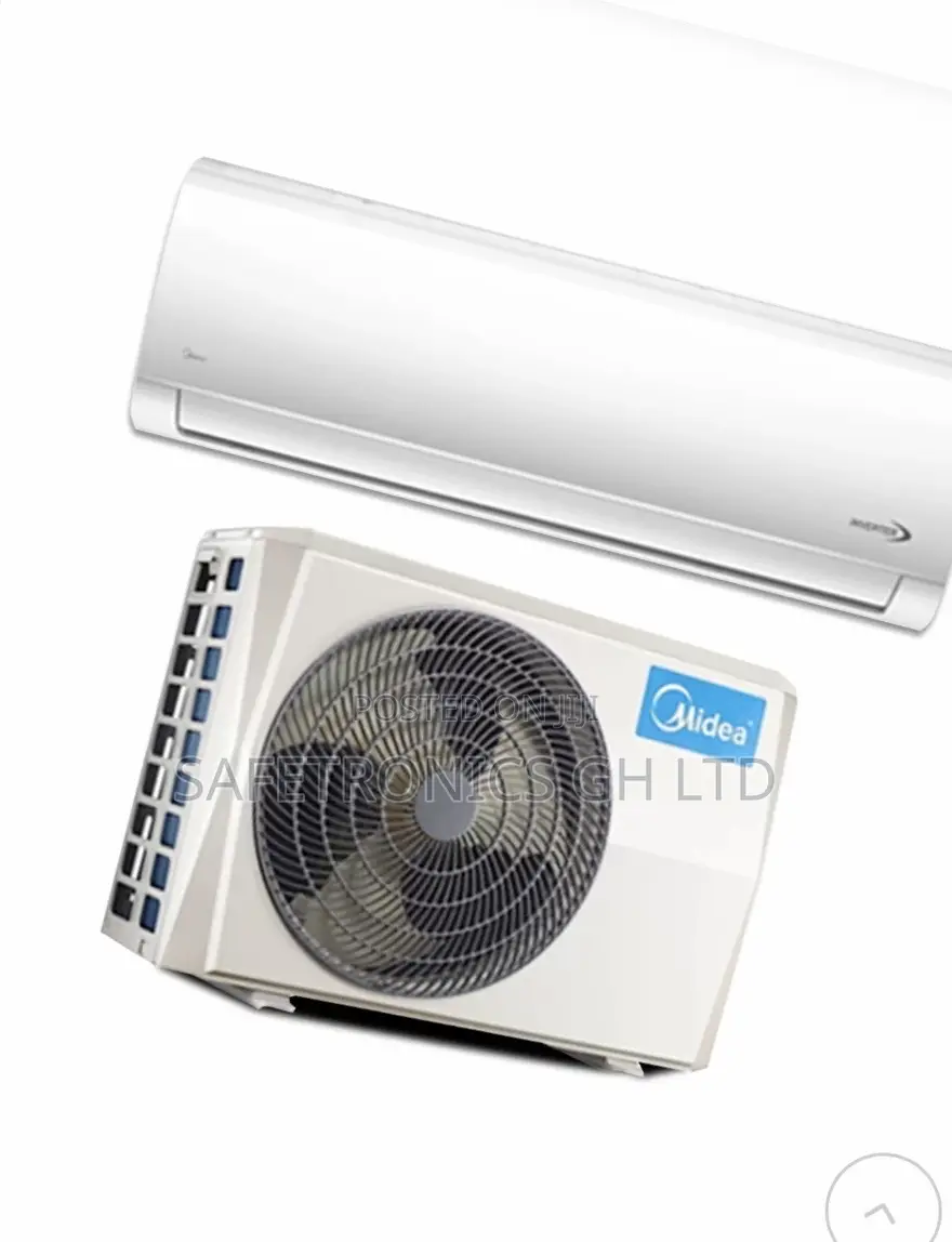 Auto Swing Midea 2.5hp R410 Gas White AC