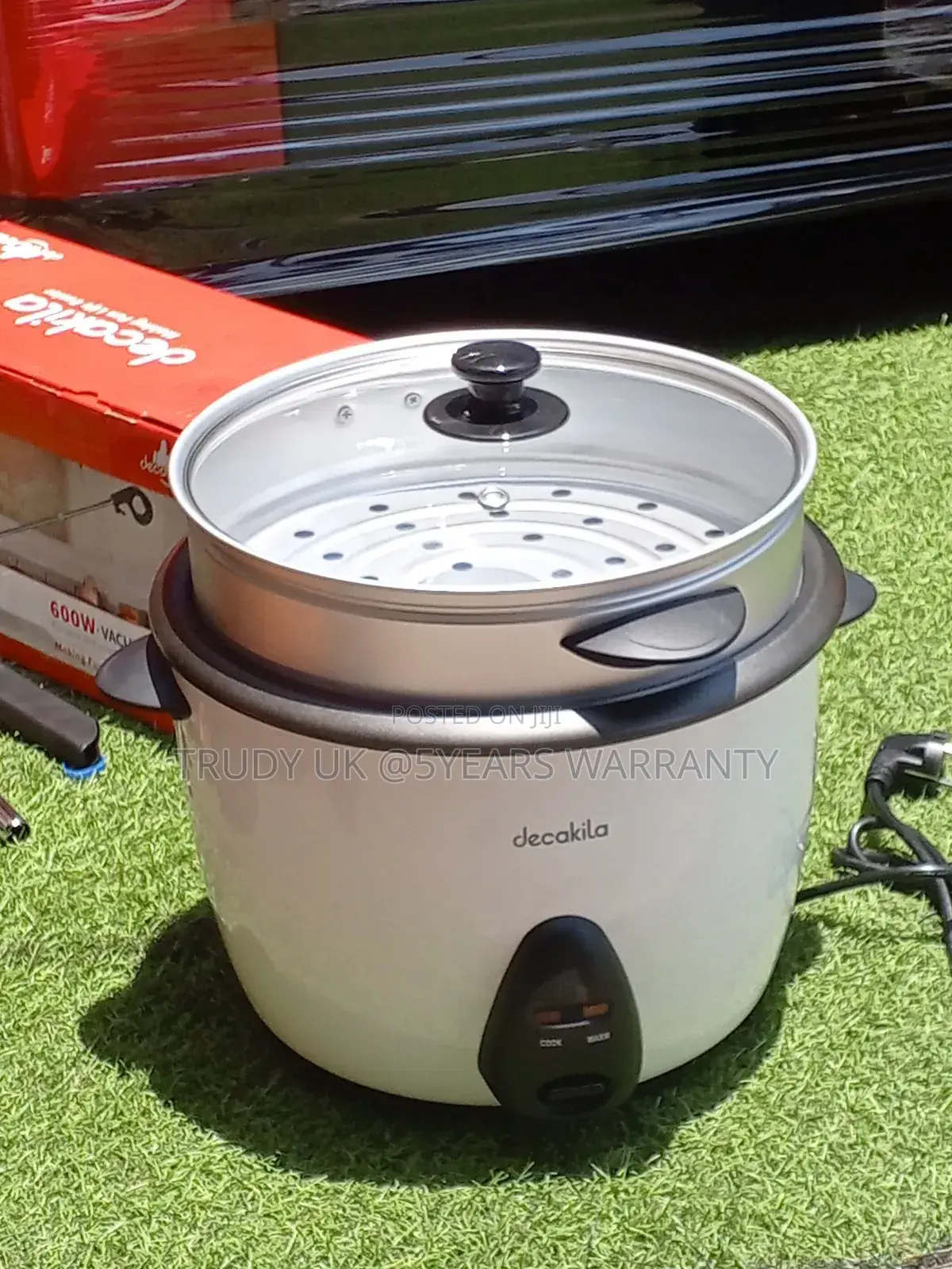 Rice Cooker With Steamer 2.8l(15cup) Decakila Rice Cooker