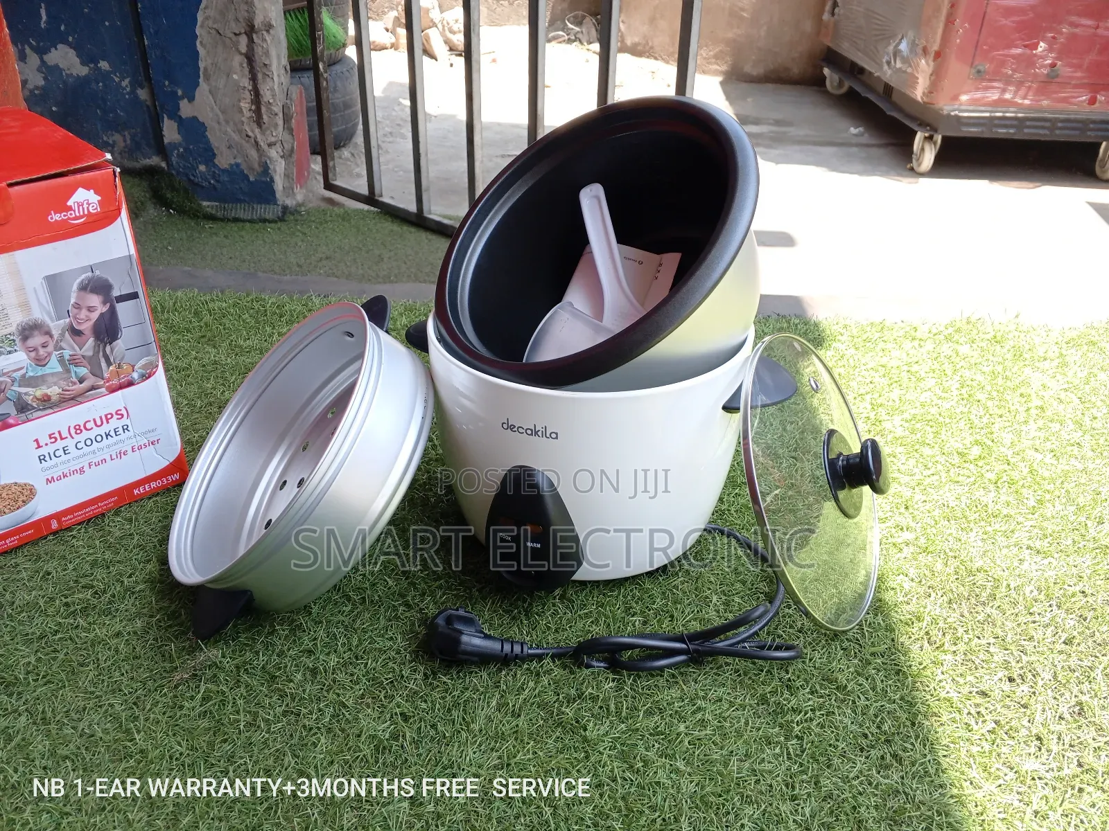 Decakila Rice Cooker Rice Cooker 1.5L(8cups) KEER033W