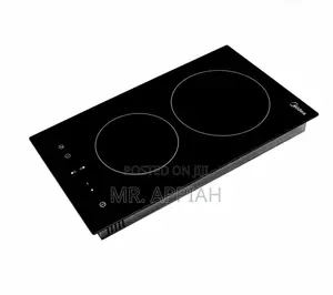 Sleek Midea MC-HD301 2 Burner Electric Hob(Black).