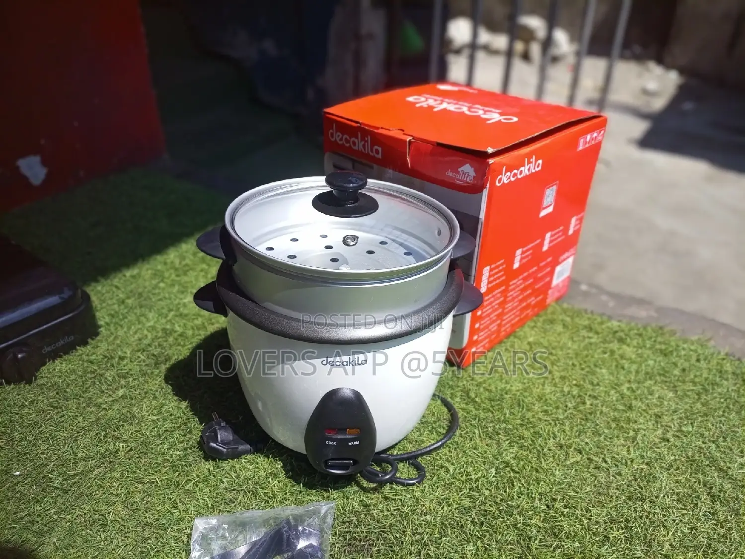 Super Decakila Rice Cooker (8cups) Powerful Rice Cooker.