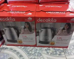 Buy Decakila Electric Kettle Stainless Steel 1.8L Kettle.