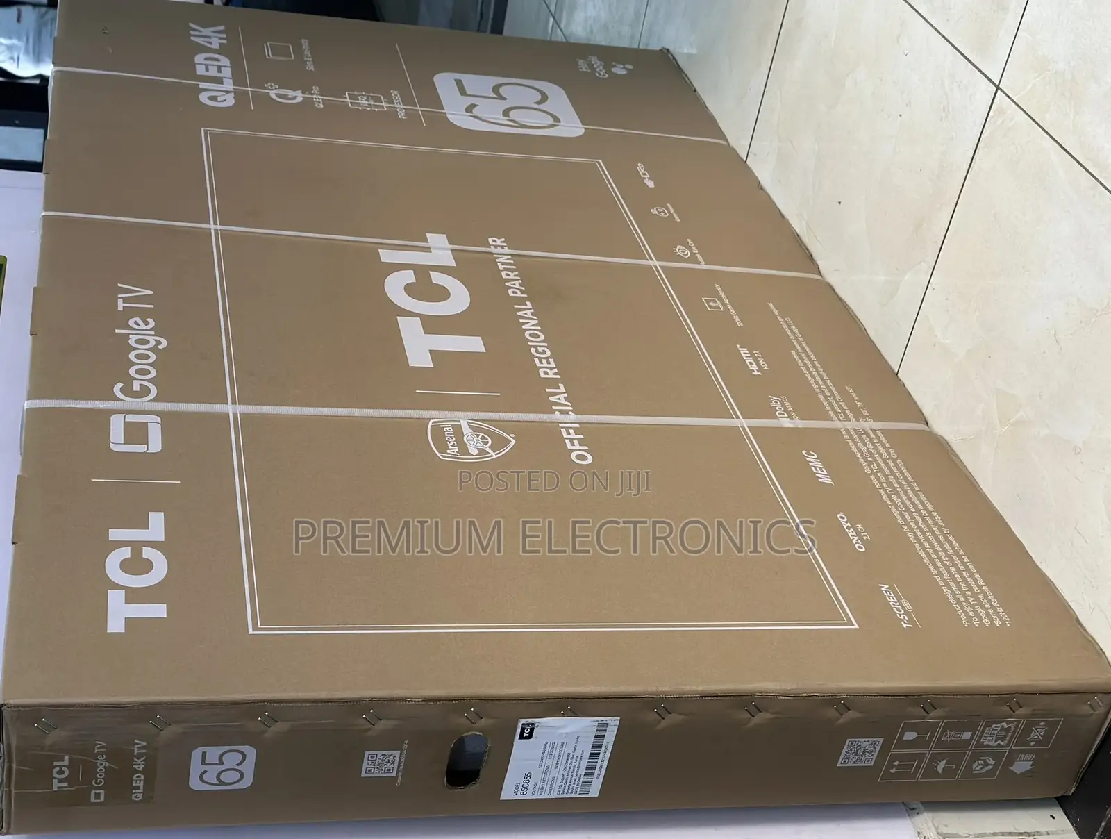 2025 Tcl Slim Uni-body Uhd Smart 65" Qled Pro Tv