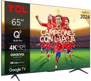 Tcl 65" T-screen Pro, Qled Pro, Google Uhd Smart Tv 65p7k