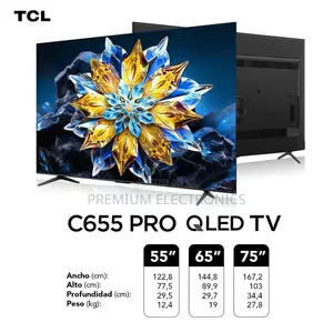 Tcl 65" T-screen Pro, Qled Pro, Google Uhd Smart Tv 65p7k
