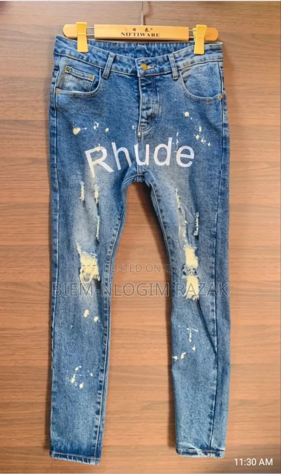 High Quality Stock Jeans Available in Stock