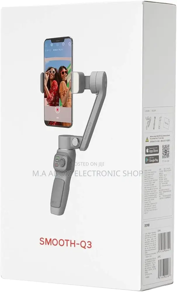Zyihun Q3 Smart Gimbal for Content Creation Videos Shoot