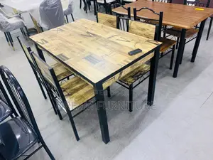 Dining Set(4 Seater Wooden)