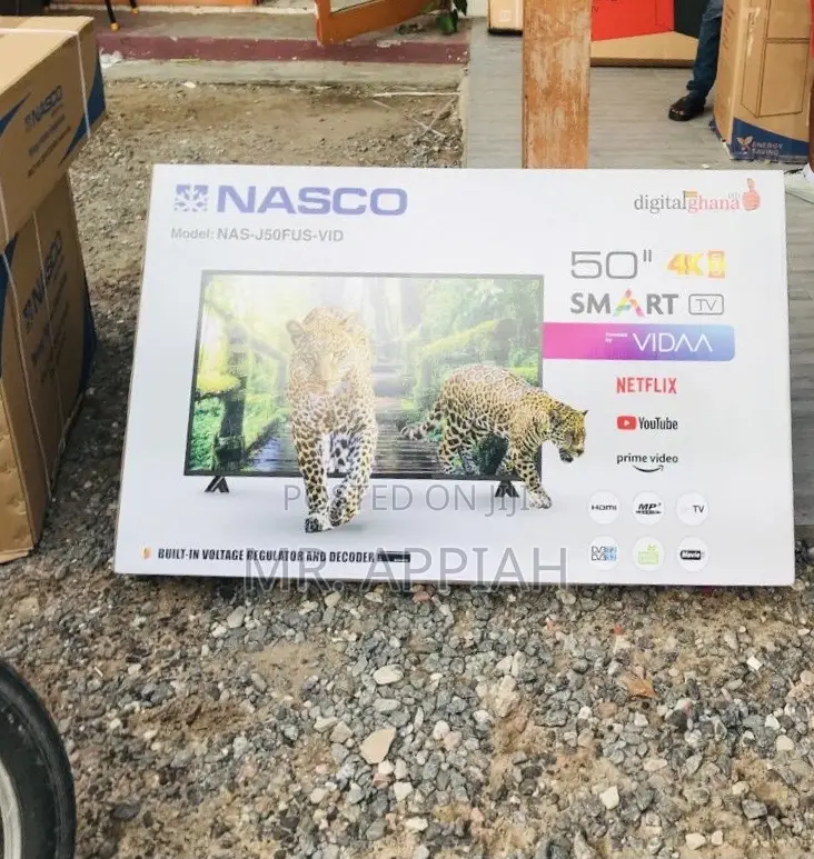 Quality Nasco 50 Inch Uhd Digital Satellite Television.