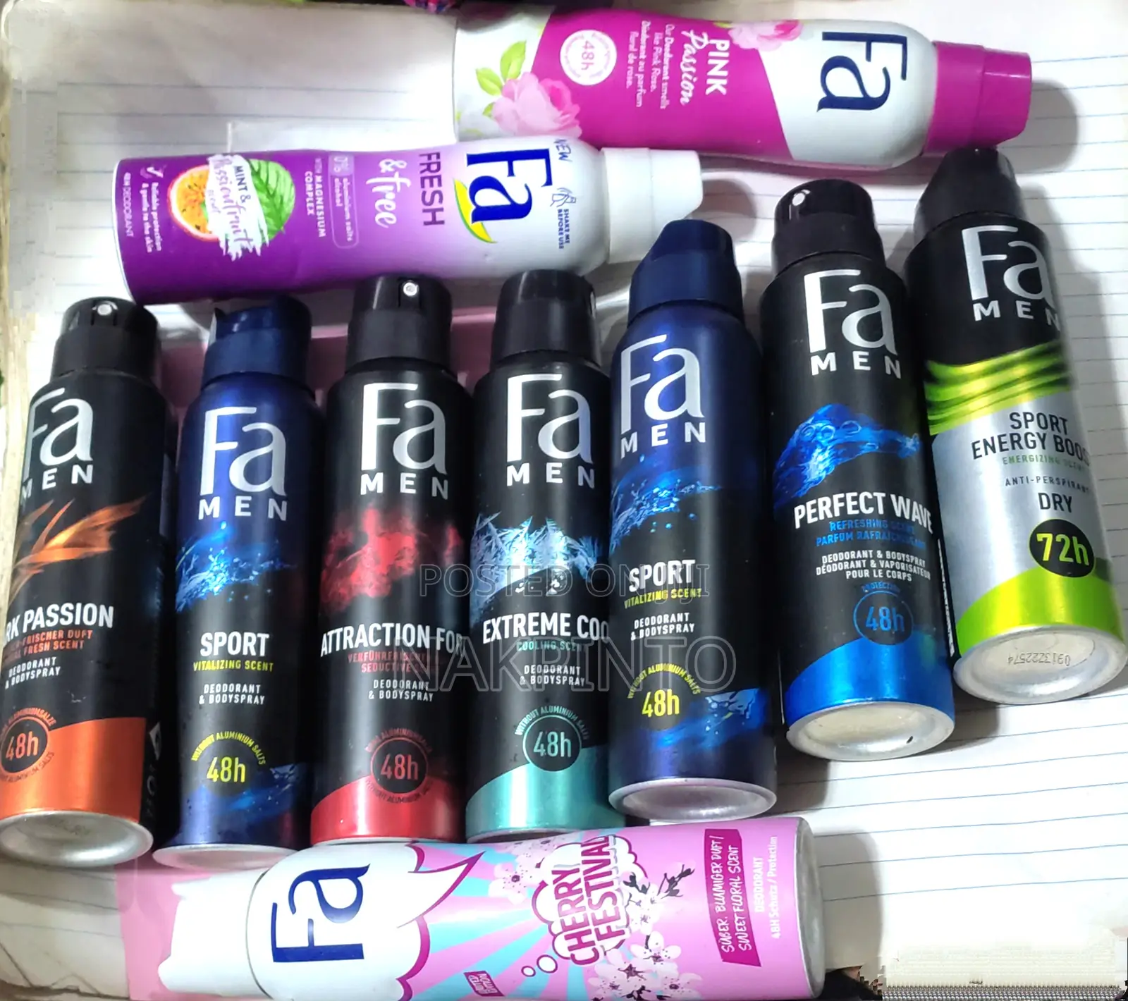 Fa Men Deodorant Spray