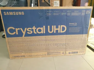 43"Samsung Crystal Uhd HDR Smart Satellite Tv