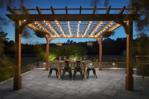 Install Your Commercial Pergola Shades From Premier