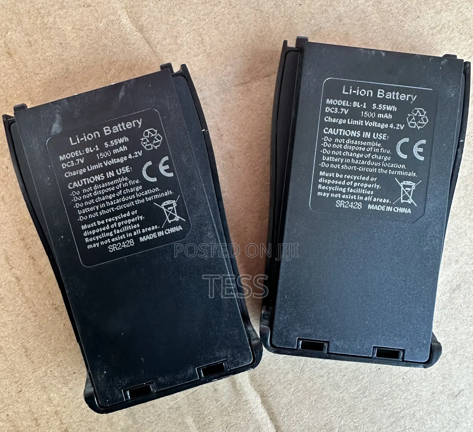 Baofeng Walkie-Talkie Battery 888s 1500mah