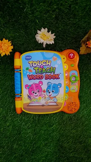 Touch and Teach Words Book for Kids