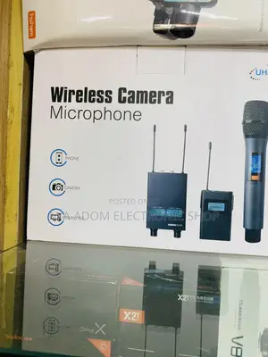 Wireless Microphone Compatible With Phone,Camera Computer
