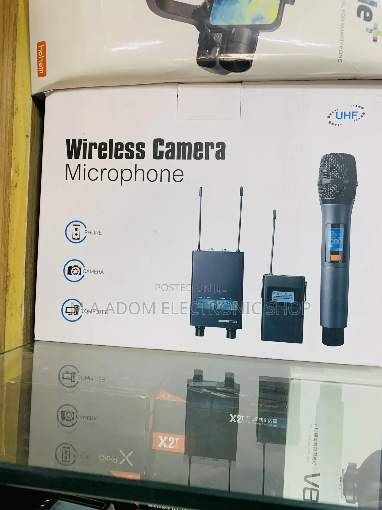 Wireless Microphone Compatible With Phone,Camera Computer
