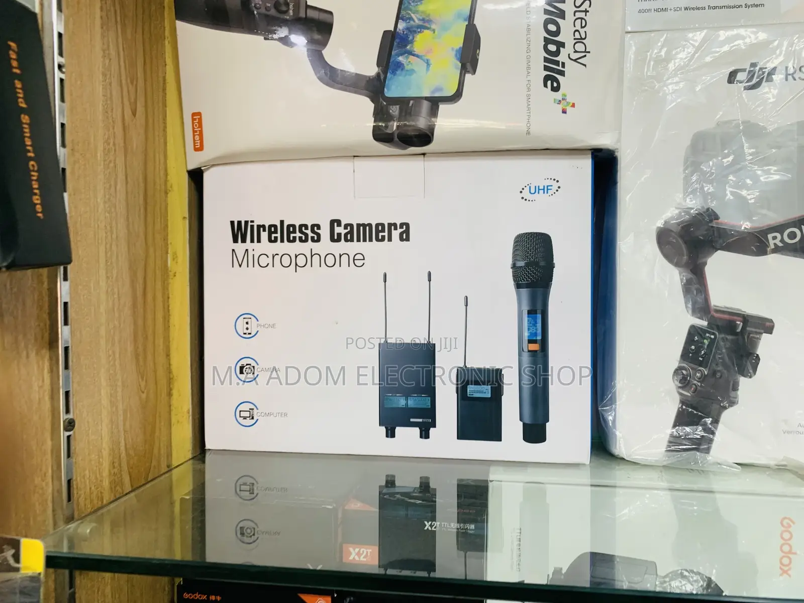 Wireless Microphone Compatible With Phone,Camera Computer