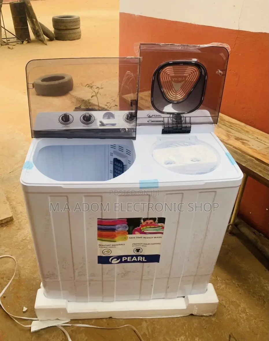 Authentic Pearl 15kg Top Load Washing Machine + Spin/Dry