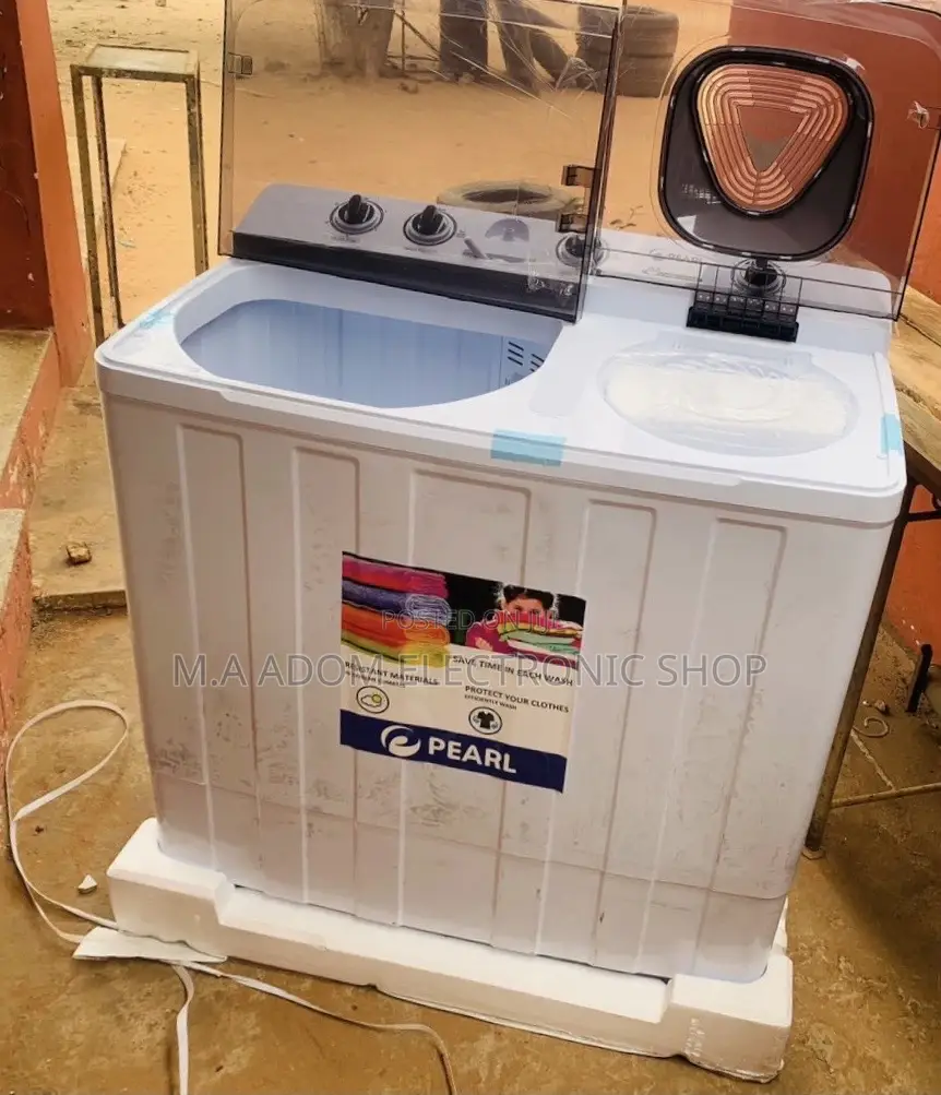 Classic Pearl 15kg Top Load Washing Machine With Spin/Dry.