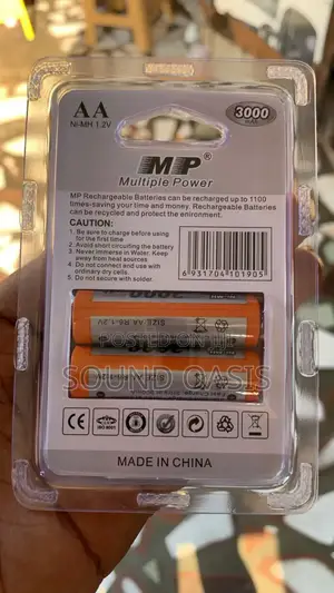 MP Dual AA Rechargeable Batteries