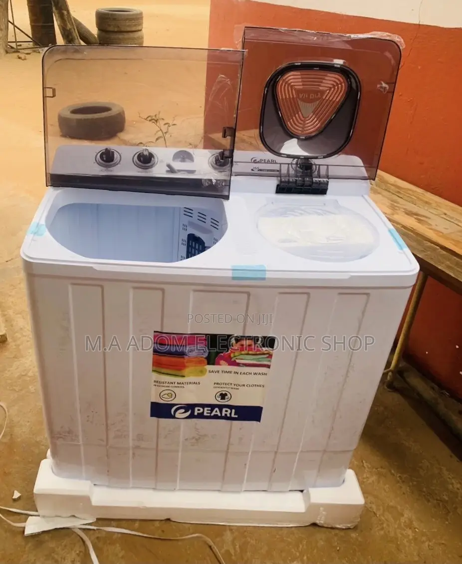 Brand New Pearl 15kg Top Load Washing Machine(White) 