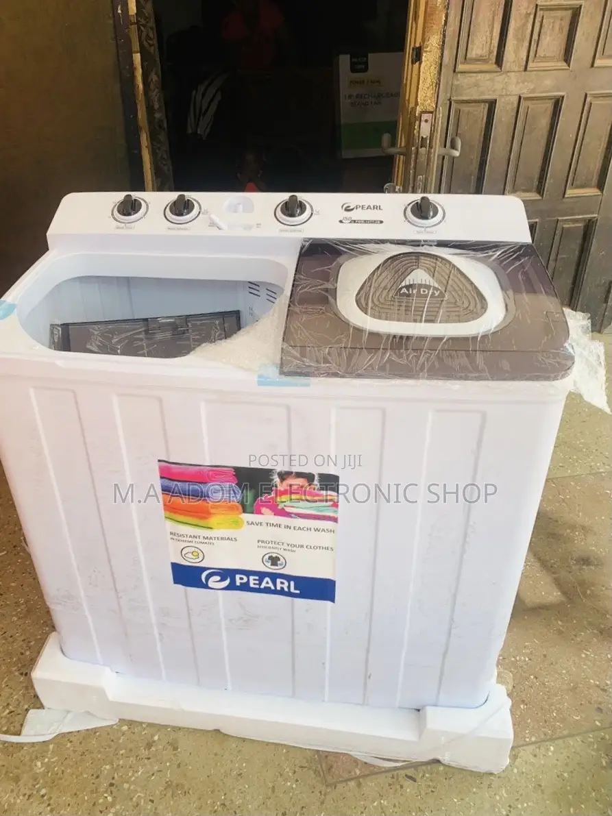 Shop Pearl 15kg Semi-Automatic Washing Machine(White).