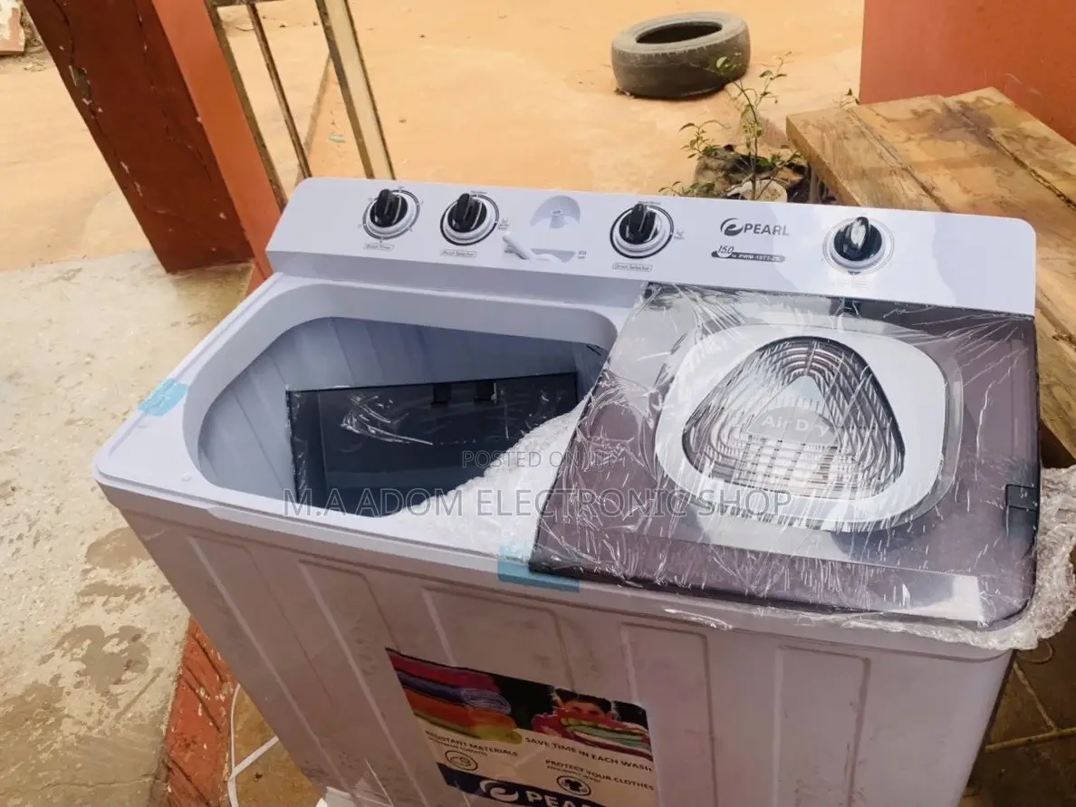 Sealed in Box Pearl 15kg Top Load Washing Machine(White).