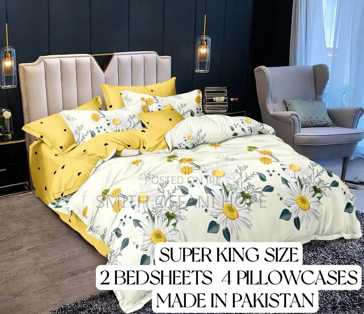 “Cooling Sheets for a Restful Night” in Accra Metropolitan Home