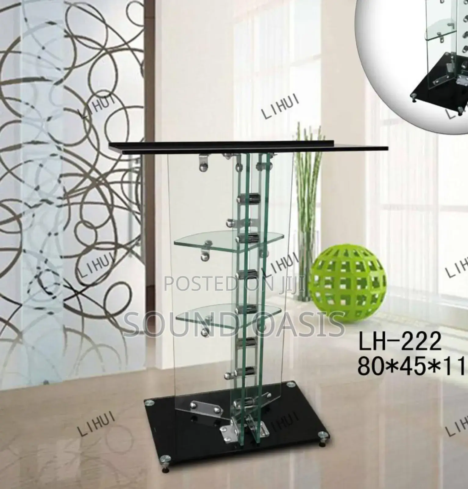 Foreign Glass Pulpit