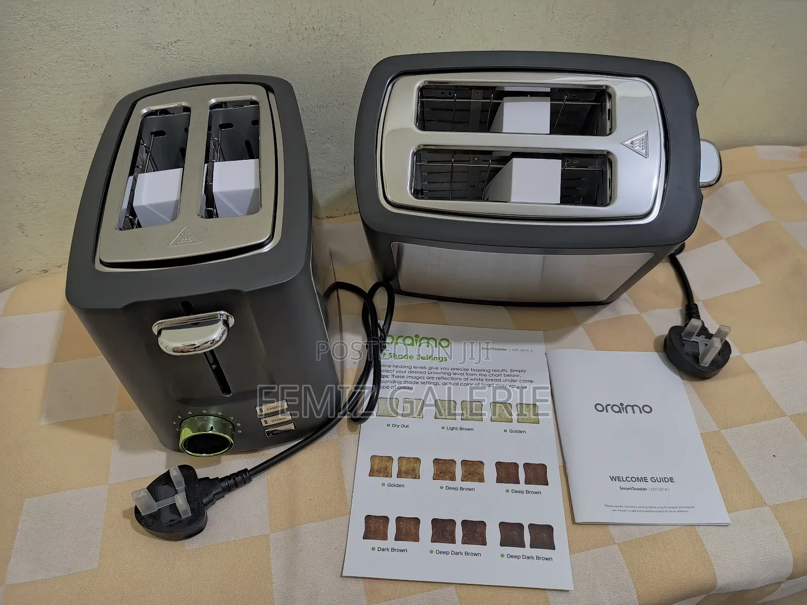 Oraimo Smart Toaster 950w 9-Shade 3-in-1 Toaster