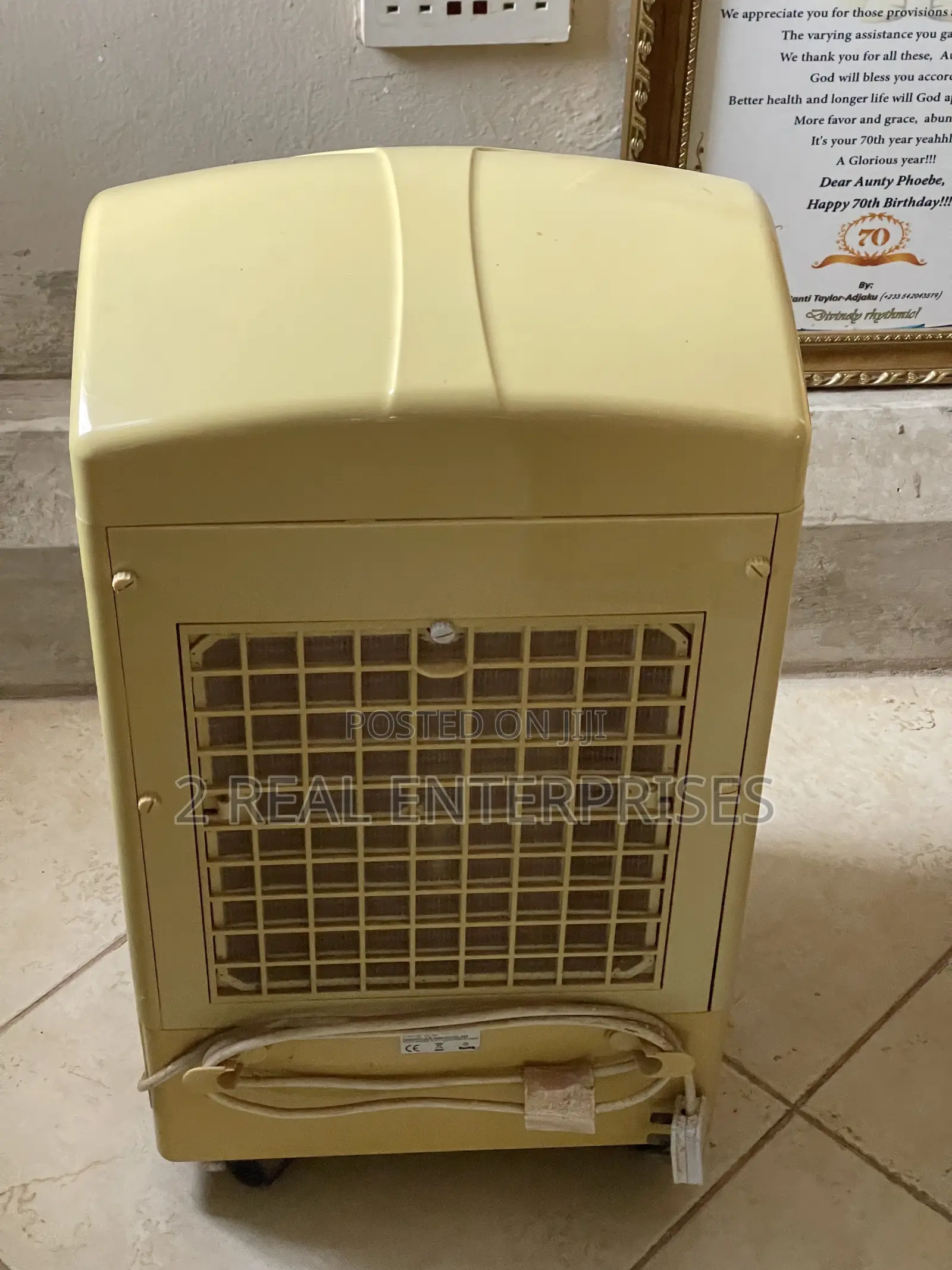 Pifco Portable Air Condition Fan Cooler for Home and Office