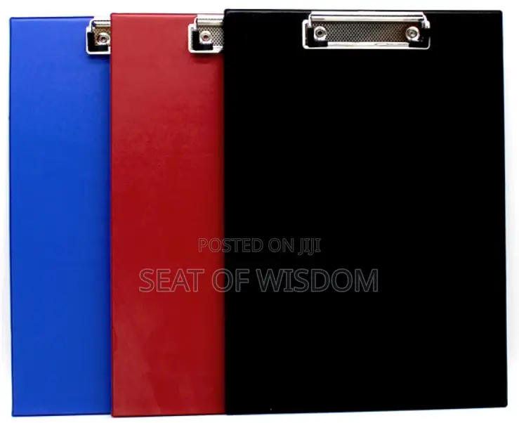 Platic Flat File (Clip Board)