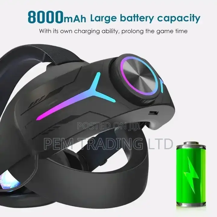 Adjustable Elite Strap for Meta Quest 3 VR Accessories