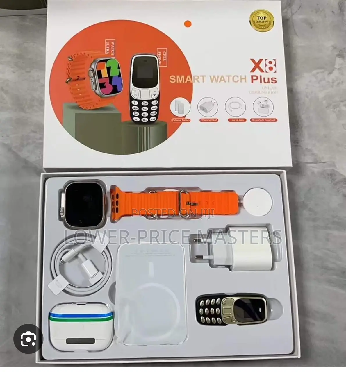 X8 Smartwatch Plus With a Phone in Accra Metropolitan Smart Watches