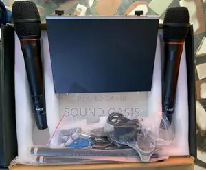 AKG Y200S Wireless Rechargeable Dual Microphone UHF