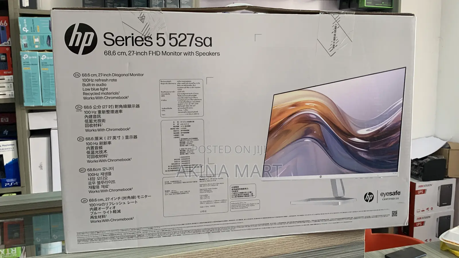 Hp 27 Inch Monitor 5527sa FHD Monitor 27inches