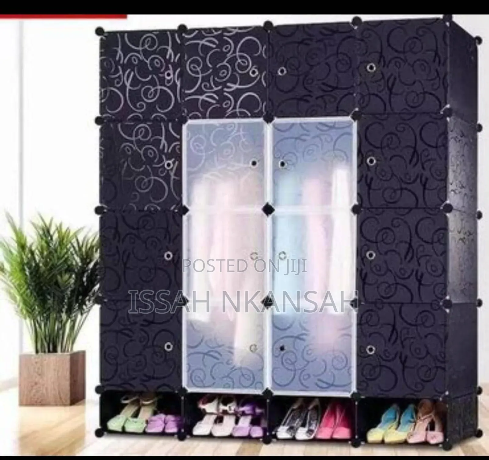 16 Cube Plastic Wadrobe