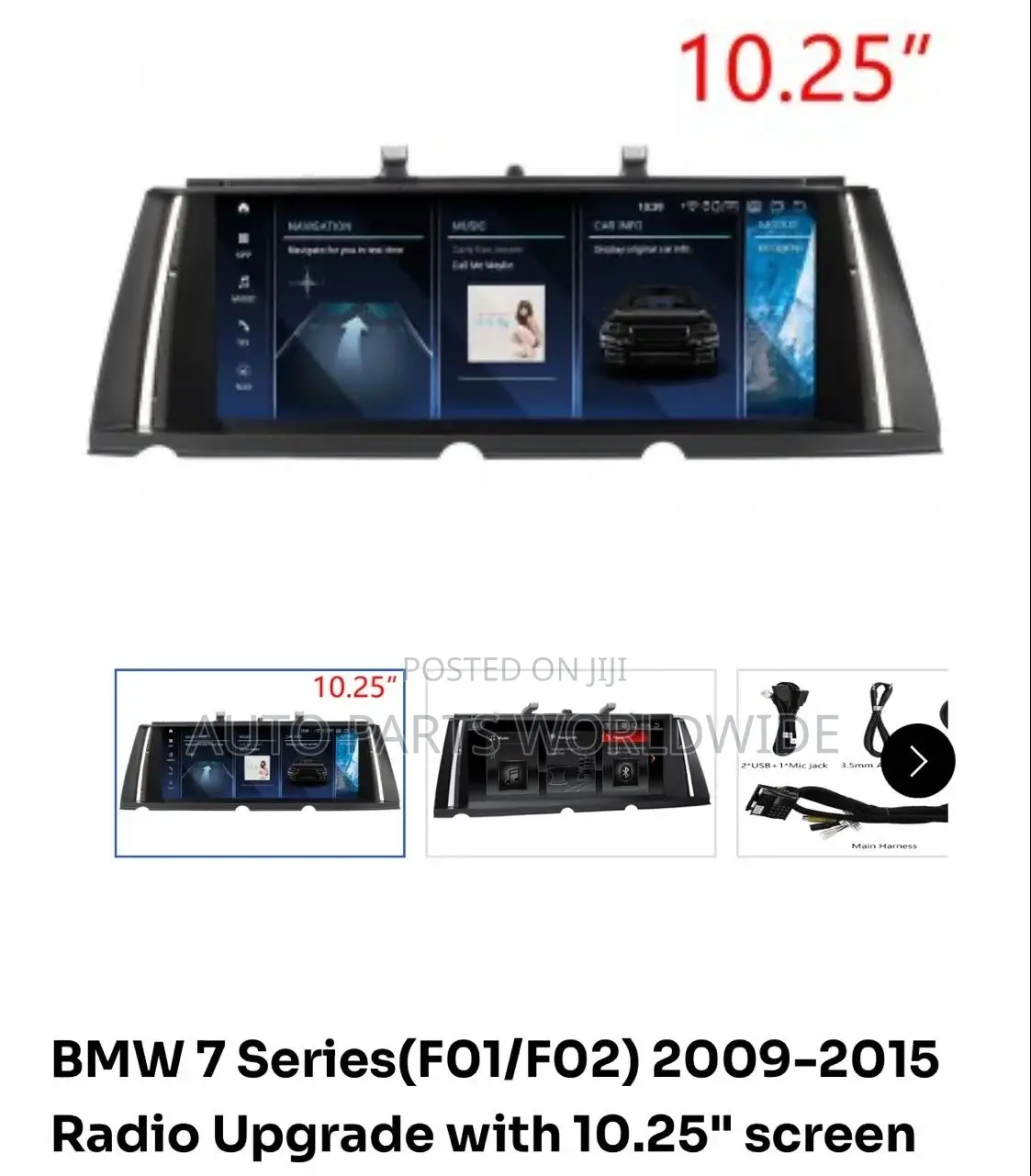 BMW Series 7 Carplay 2007-2015