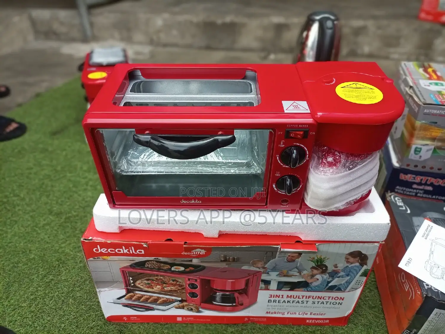 Multi Function Breakfast Station 3in1 Breakfast Machine.