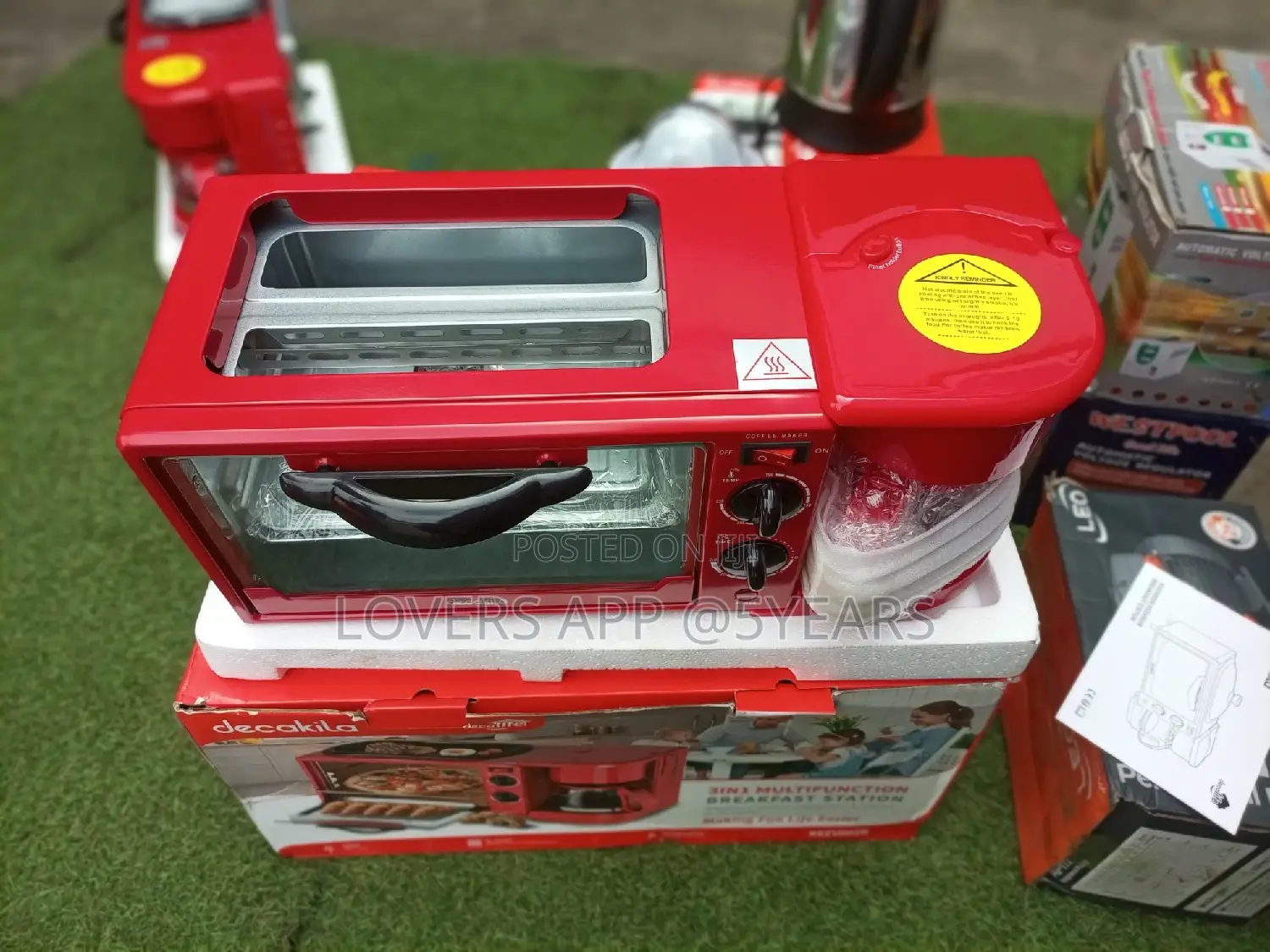 Decakila 3in1 Breakfast Machine Affordable Breakfast Station