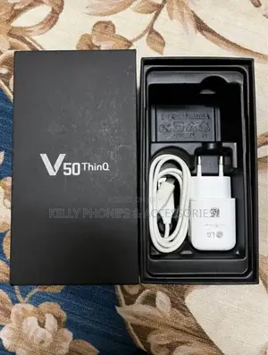 New LG V50 ThinQ 5G 128 GB Black