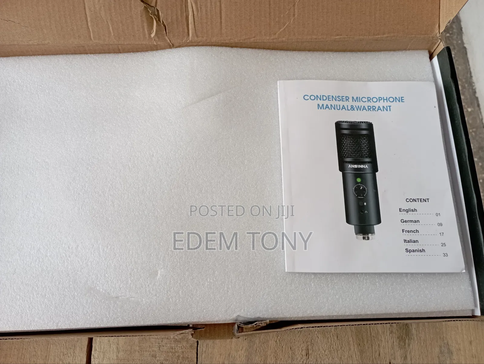 Ansinna Professional Microphone