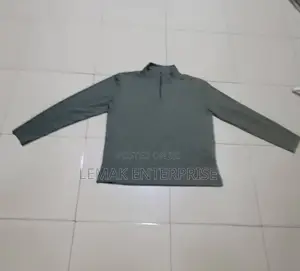 Men Zip Up Sweater Size L