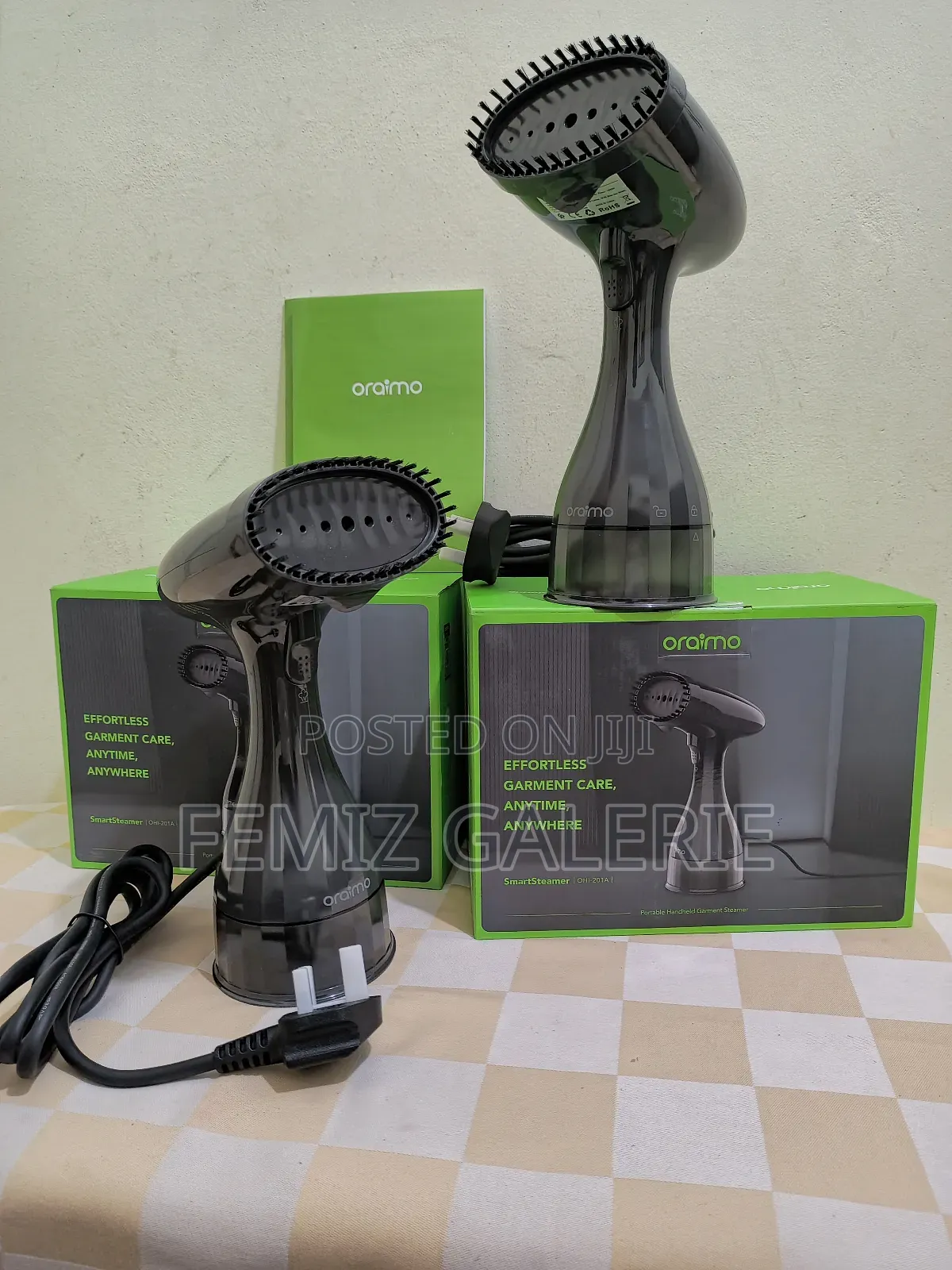 Oraimo Smart Steamer 1500w Handheld Garment Steamer