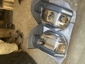 F-150 2017-2018-2019-2020 Side Mirror Pair ( Chrome )