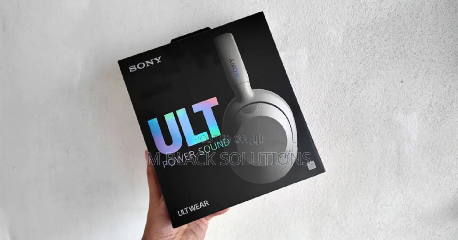 Sony Ult900 New Headphones Black