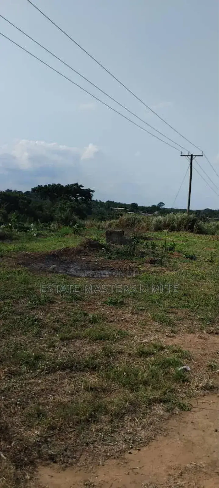 Tittled Developed Land at Dominase on the Winneba Road
