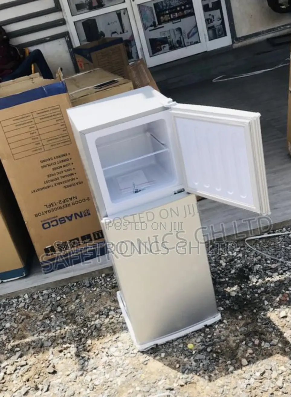(Gray) Nasf2-13fl Topfreezer 2 Doors Tabletop Nasco