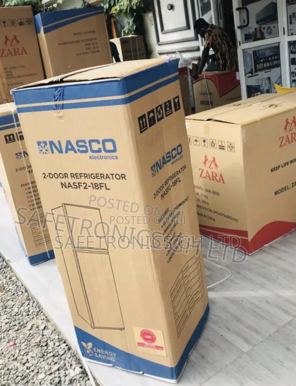 Shop Eco Friendly Nasco Nasf2-18fl Topfreezer 2 Doors